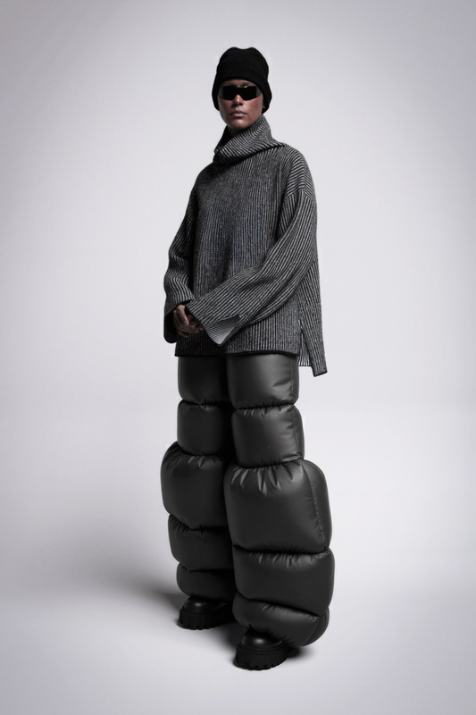 Plated High Neck Jumper (double sided)