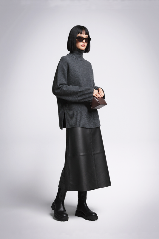 High Neck Jumper