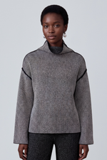 Plated High Neck Jumper (double sided)