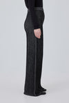 Plated Knit Trousers