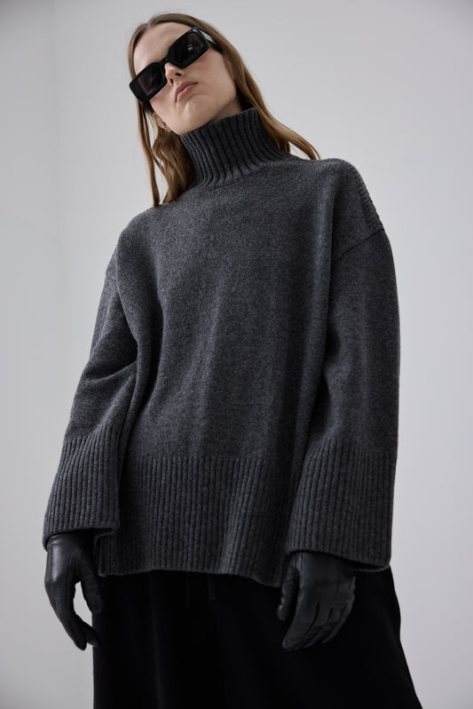 High Neck Jumper