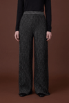 Plated Knit Trousers