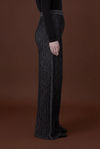 Plated Knit Trousers