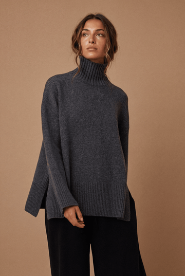 High Neck Jumper