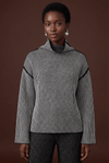 Plated High Neck Jumper (double sided)