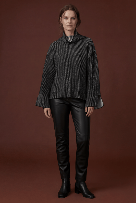 Plated High Neck Jumper (double sided)