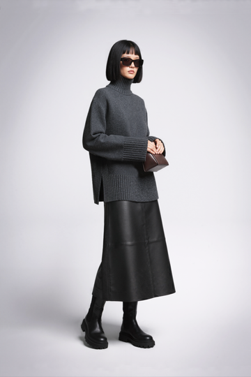 High Neck Jumper