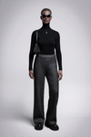Plated Knit Trousers