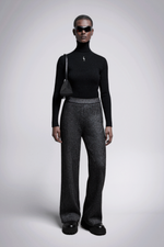 Plated Knit Trousers